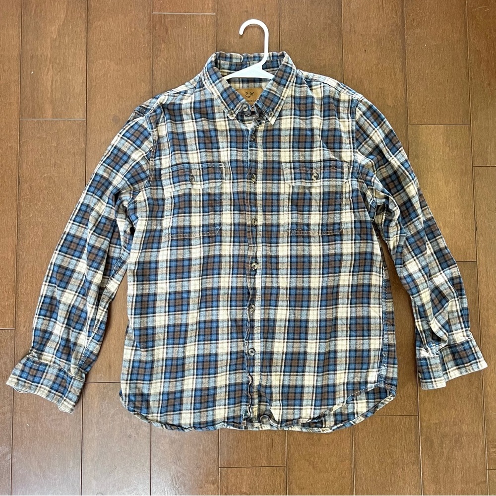 Outdoor Life Men’s Casual Button Down Flannel
